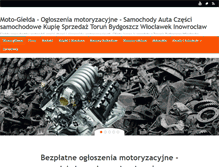 Tablet Screenshot of moto-gielda.com
